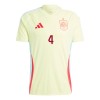 Maillot de Supporter Espagne Martin Zubimendi 4 Extérieur Euro 2024 Pour Homme